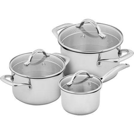Scanpan STS grytesett 3 deler, rustfritt stål