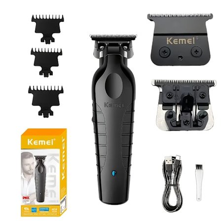 Elektrisk hårklipper KM-2299 Cross-border Elektrisk Pusher USB Olie Hoved Udskæring Saks Barber Shop Trimmer