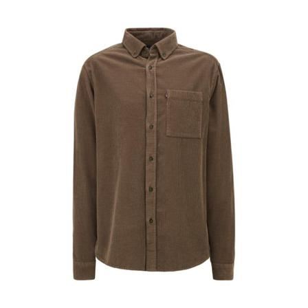 Lexington, August Cord Shirt Brązowy, Kobieta, Rozmiar: 2XL
