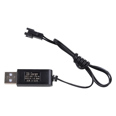 RC Bil Drönare USB Laddningskabel Ni-Cd Ni-MH Batterier Pack SM Plugg Laddare 7.2V