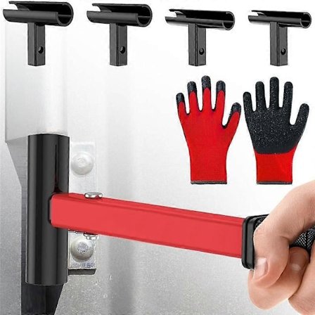 4-i-1 Verktøysett for Justering av Hengsler - Kraftig Dørhengselbøyer, for Bolig & Kommersiell Bruk