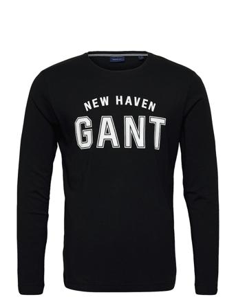 Logo Ls T-Shirt Black GANT