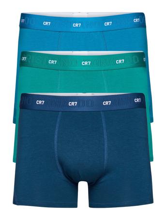 Cr7 Bamboo, Trunk 3-Pack Boxershorts Multi/mønstret CR7