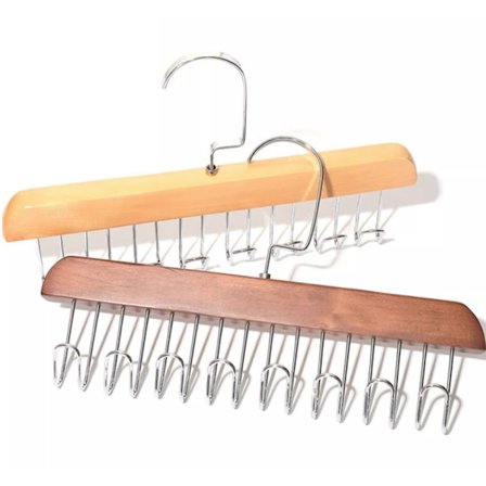 Hatteoppbevaringsstativ for klesstativer og garderobeutstillinger, 2-pakning egnet for menn, kvinner gaver