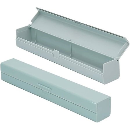 Madpapirrulleholder til Køkken - Skær Madfilm, Velegnet til at Skære Mængder af Plastik