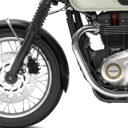 Extension Garde-boue Avant Puig - Triumph Bonneville T120 2016-2023