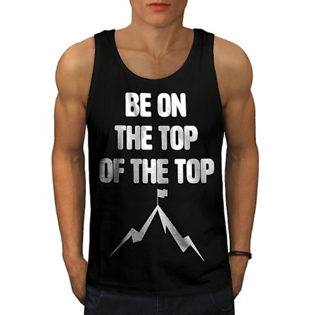 Top Gym Motivation Herr Blacktank Top