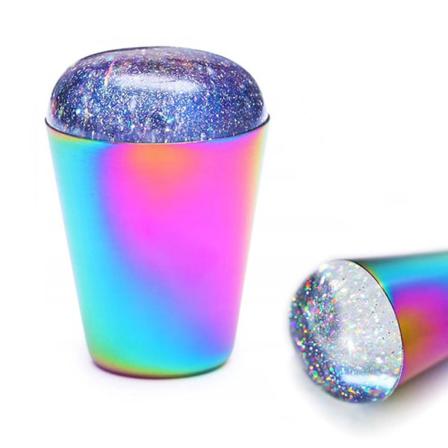 Nagelstämpel - Överföra Mönster Till Nageln - Rainbow Multifärg