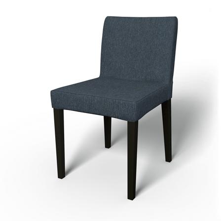 IKEA - Fodera per sedia Henrik, Denim, BOUCLÉ TESTURIZZATO - Bemz