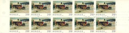Norge 1983 - AFA 902Co-902Cn - Frimærkehæfte - Postfrisk