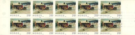 Norge 1983 - AFA 902Co-902Cn - Frimærkehæfte - Postfrisk