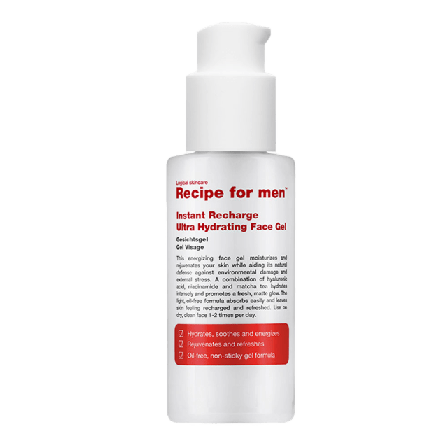Recipe For Men Instant Recharge Face Gel Ansikte Herr 100ML