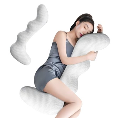 (Specialerbjudanden) Caterpillar Comfort Kudde, Sidokudde för gravida, Helkroppskuddar för vuxna