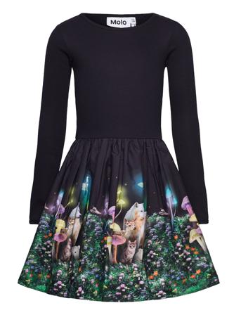 Casie Dresses & Skirts Dresses Casual Dresses Long-sleeved Casual Dresses Svart Molo*Betinget Tilbud