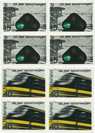 Holland 1964 - NVPH 818-819 - 4-blokke - Postfrisk