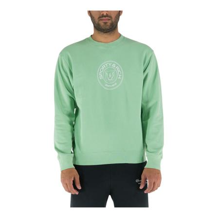 Sporty & Rich, Sweatshirts Zielony, Mężczyzna, Rozmiar: M