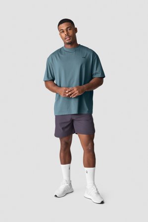 ICANIWILL - Everyday Relaxed T-shirt Men Steel Blue - Herre - ICIW