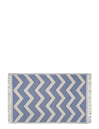 Blanket Noah Home Textiles Cushions & Blankets Blankets & Throws Sininen Broste Copenhagen