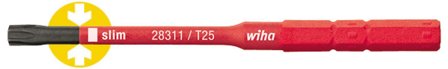 Wiha slimBit 36071 Bits torx, 75 mm, 1000 V T25x75 mm, Maskintillbehör & förbrukning