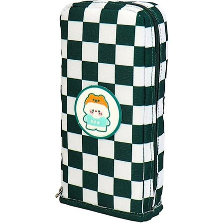 Skolmaterial Stort Pennfodral Penhållare Makeup Väska Förvaring Present till Mellanstadiet Högstadiet Kontor Högskola Studenter Flicka Pojke Stor 