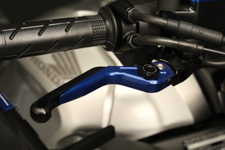 Dźwignia Hamulca Valter Moto STREET Ergal CNC Niebieska - Honda CBR 650 R 2019-2023