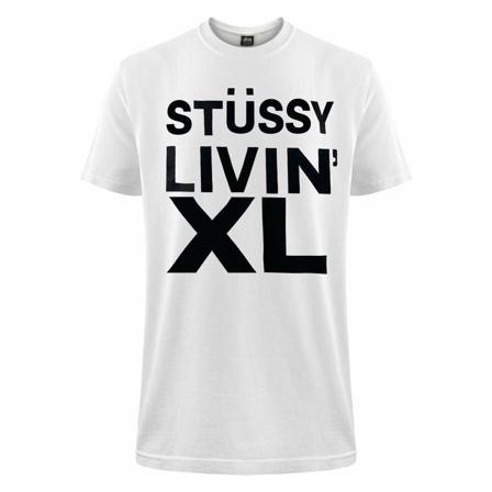 Stüssy, T-Shirts Biały, Mężczyzna, Rozmiar: L