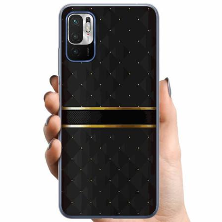 Xiaomi Redmi Note 10 5g Tpu Mobilskal Golden Stripes