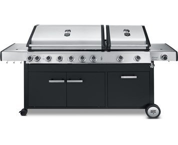 Austin and Barbeque AABQ - Superior 8+2B - Superior gasolgrill 8 brännare & många funktioner