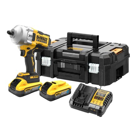 Dewalt DCF961H2T-QW Slagnøgle med batteri og oplader, Maskiner