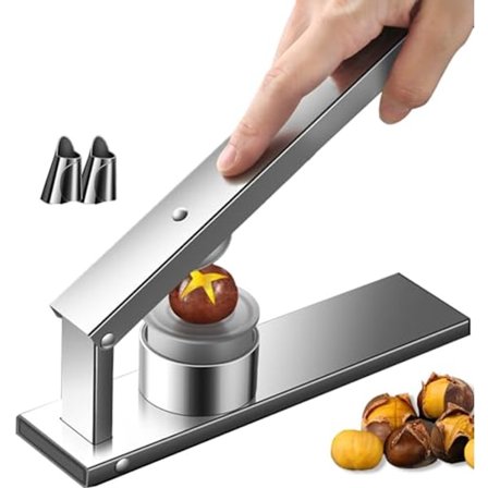 Multifunksjonell kastanjeåpner og nøtteknekker – Enkelt og effektivt kjøkkenverktøy