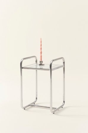 Jotex - Sidebord 40x40 Cm Krom - DOMINGO - Kjøp Sidebord & småbord hos Jotex