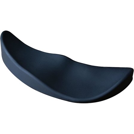 Ergonomiskt silikonhandledsstöd för höger hand Kompatibel med mus, handledsstöd Kompatibel med gamingmus, laptop, hem, kontor (höger hand svart)