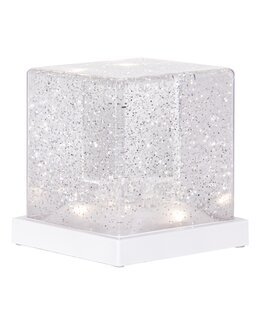 Inomhusdekoration Frost Vit - 11x11,5 cm - Jul - Star Trading