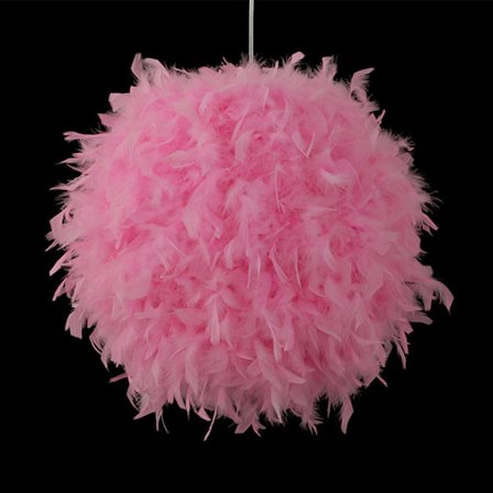 Höyhenvarjostin kattovalaisimeen, kattokruunun riippuvalaisimen varjostin