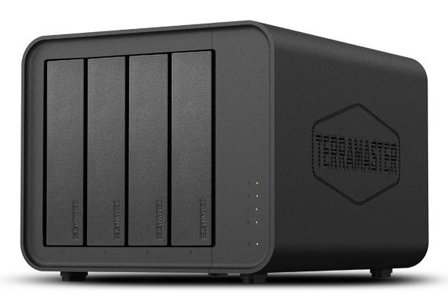 TerraMaster F4-424 PRO NAS & Speicherserver Desktop Intel Core i3 i3-N305 32 GB DDR5 Schwarz