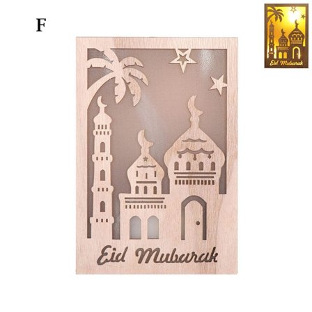 LED-lampor Eid Mubarak F F