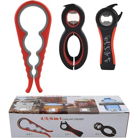 Manuaalinen tölkinavaaja, monitoiminen pullonavaaja ja tölkinavaaja,