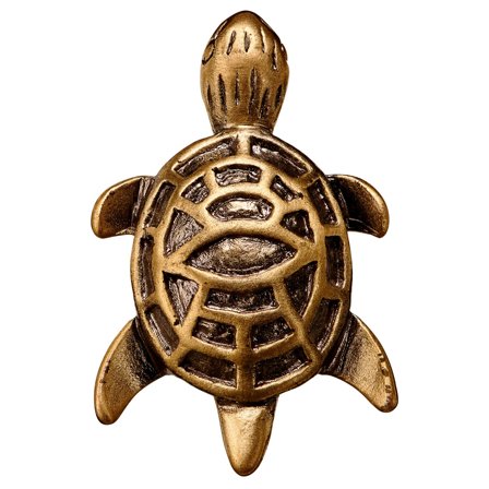 Zoikos | Broche La tortue couleur or vintage pour hommes - Broches en forme d'animaux