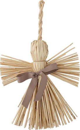 Bloomingville Hirah Ornament Engel Halm_H31