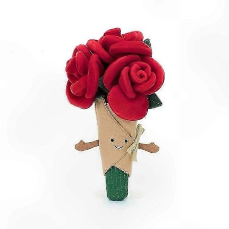 PehmeäYstävänpäiväRuusuasetelmaVuosipäivälahjaksi