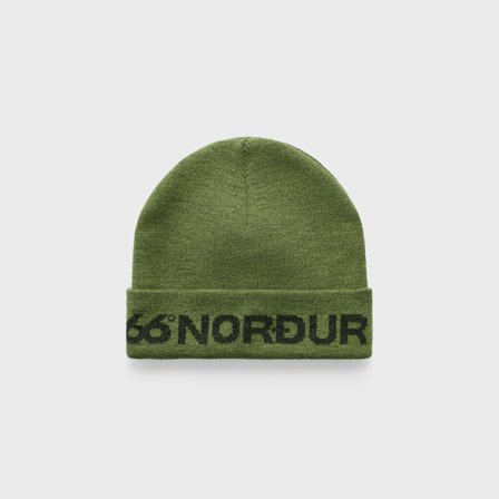 66 North men's 66°Norður Beanie Accessories - Rainforest Green - one size