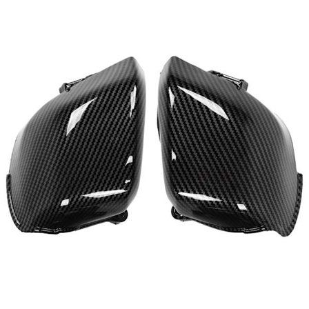 2 stk. Forgaser Side Cover Carbon Fiber Stil ABS Udskiftning til CB 400 CB400 VTEC 1999‐2007