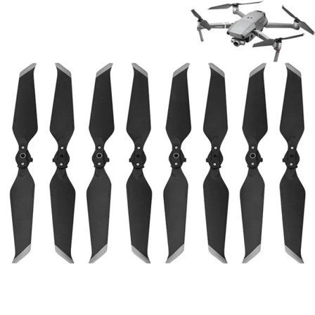 Bästa kvalitet 8 bitar Propeller för DJI Mavic 2 Pro Zoom 8743 Low-Noise Props Quick-Release Folding Blade Noise Reduction Prop Drone Tillbehör