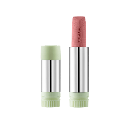 Prada Monochrome Soft Matte Nude Lipstick Refill Läppstift Dam Rosa 3,8 GRM