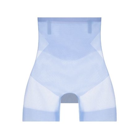 Ultra Thin Cooling Pants Tummy Control Shapewear BLUE L