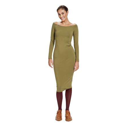 by Insomnia, Sukienka midi Elsa Long Dress Zielony, Kobieta, Rozmiar: S