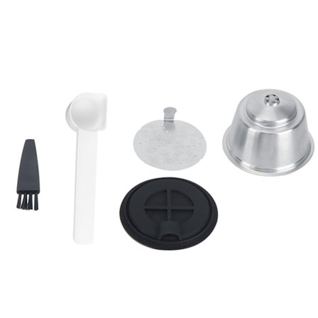 Gjenbrukbar kaffekapsel i rustfritt stål, passer til Dolce Gusto EDG Lumio kaffemaskin