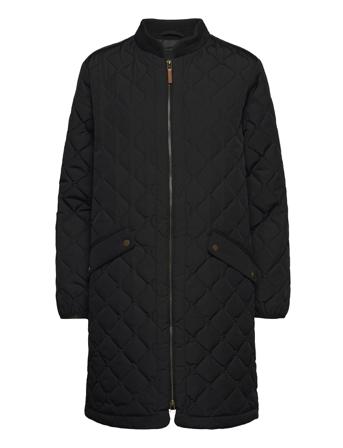 Arwencr Jacket Vattert Jakke Svart Cream