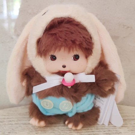 mengqiqi 15CM Lille Plysdukke Vedhæng til Tøj og Taske - Nyhed