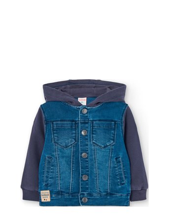 Denim Jacket Combined Blue Boboli